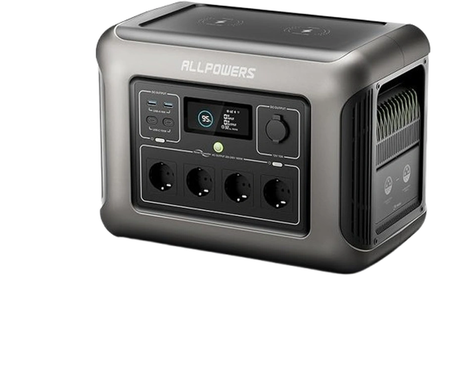 Estación de energía portátil ALLPOWERS R1500 1500W con carga rápida para herramientas