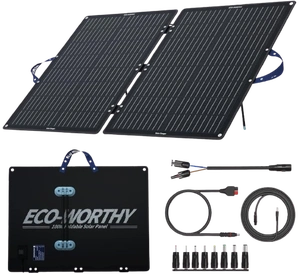 ECO-WORTHY Placa Solar 100W
